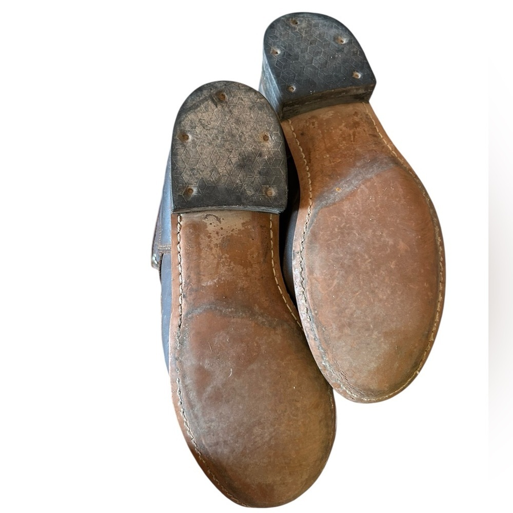 Vintage Durango Brown Leather Lace-Up Boots Western Silversmith 💕 - Picture 9 of 9